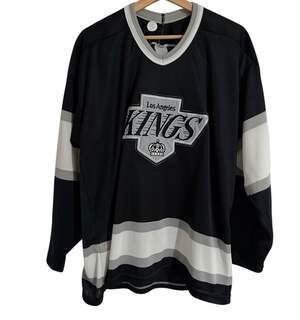 Vintage 90s Los Angeles Kings CCM Maska NHL Hockey Jersey Sz L